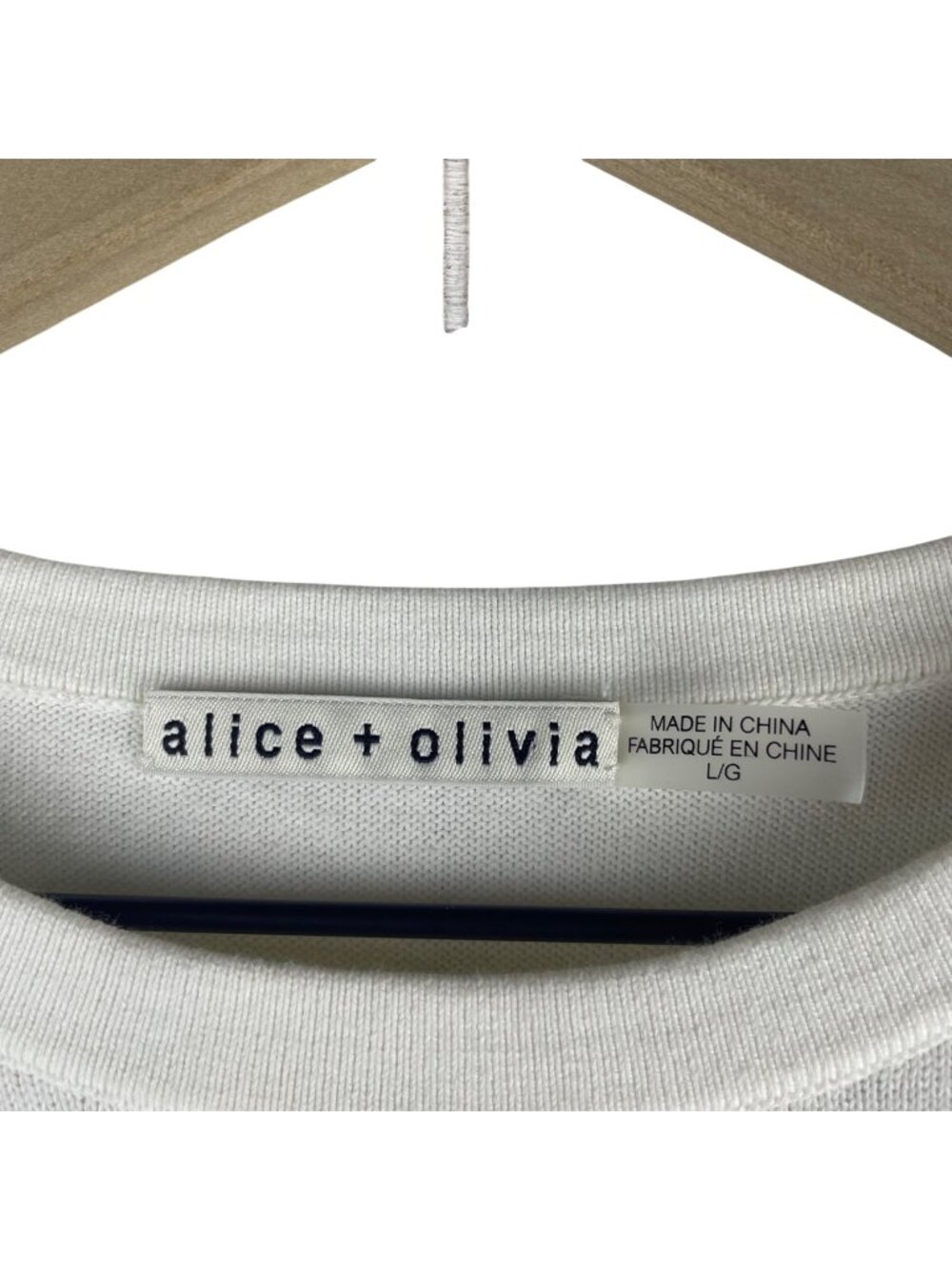 Alice + Olivia Ciara Lemon Cropped Sweater Women's Large Beaded Designer Novelty - Picture 6 of 13